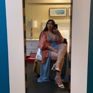 Heavenly Hues Light Blue Maxi Dress